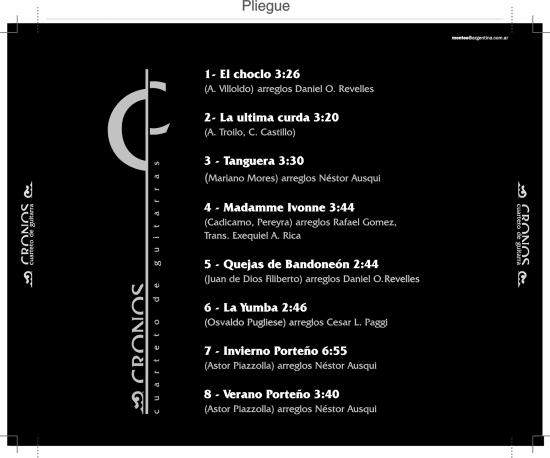 Interior del CD Cronos