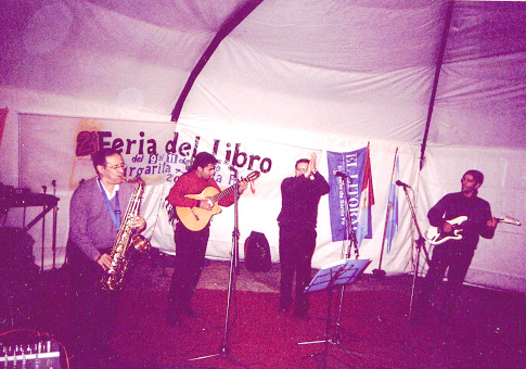 Actuación en la 2º Feria del Libro en Margarita Pcia de Santa Fe