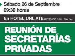 Reunión de Secretarías Privadas