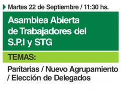 Asamblea  Abierta de Trabajadores del SPI y STG