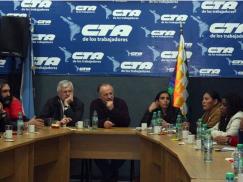 Delegación de Mujeres del Estado Plurinacional de Bolivia en la CTA