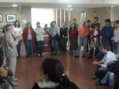 Paro y movilización en el Ministerio de Educación