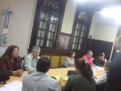 Inspectores de Salud y Seguridad de Rosario, en estado de asamblea