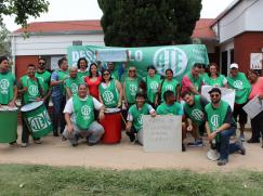 Desarrollo Social: jornada de protesta de trabajadores de “La Juntada”