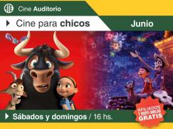 Cine infantil y para toda la familia en el Auditorio de ATE