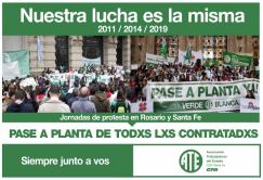 ATE exige el pase a planta de los trabajadores/as contratados