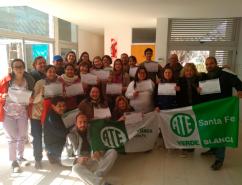 Concluyó la Capacitación de ATE en Atención de Enfermería en urgencias/emergencias