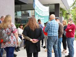 Jornada de protesta en Catastro