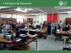 Continúan las medidas en dependencias del Ministerio de Educación