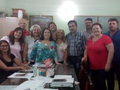 Reunión en el Hospital de Cañada de Gómez