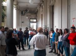 Estado de asamblea permanente en la Secretaría de Comunicación de la Provincia