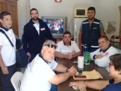 Trabajadores del SIES 107 de Esperanza, en estado de asamblea permanente