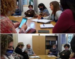 Reunión en la Secretaría de Niñez