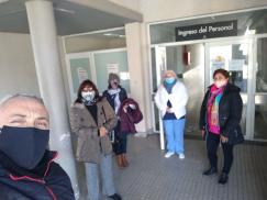 ATE se reunió con la dirección del Hospital de San Cristóbal