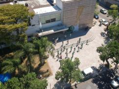 Protesta en el Ministerio de la Producción