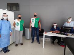 Covid 19: ATE junto a los trabajadores/as de la Salud en el inicio de la Campaña nacional de vacunación