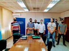 Reunión en el Ministerio de la Producción en Rosario