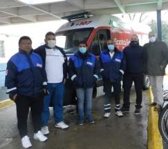 Reunión con el Secretario de Emergencias y Traslados 107  