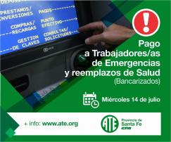 Pagan a Reemplazos y Emergencias de Salud