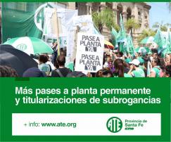 Más pases a planta permanente y titularizaciones de subrogancias