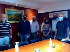 Reunión de ATE en la Caja de Asistencia Social - Lotería