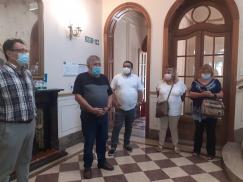 Significativa visita de delegados y delegadas de ATE de distintas localidades