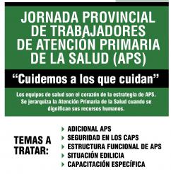 JORNADA PROVINCIAL DE TRABAJADORES DE LA ATENCIÓN PRIMARIA DE LA SALUD