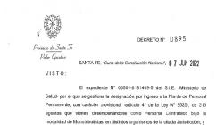 Más de 300 Trabajadores/as de la Salud logran la tan ansiada estabilidad laboral en Salud