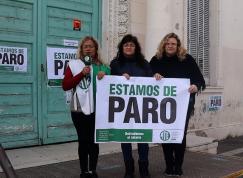 Con altísimo acatamiento se cumple en toda la provincia el paro de los estatales