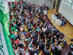 El Plenario de Delegados/as de ATE aprobó por mayoría la propuesta salarial para el resto del año