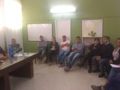 Reunión de ATE con autoridades del Mira y López