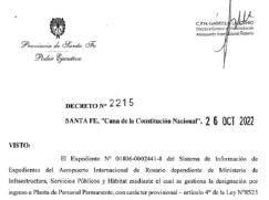 Pase a planta de 50 trabajadores/as del Aeropuerto Internacional de Rosario