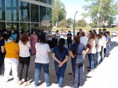 Estado de asamblea permanente en el Hospital Central de Reconquista