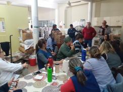 Se derrumbó el cielorraso de la Cocina Centralizada de Reconquista