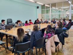 Reunión de trabajadores/as contratados/as con Convenios con las Universidades de Santa Fe y Rosario en ATE