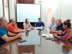 Reunión de ATE con el Ministro de Obras Públicas
