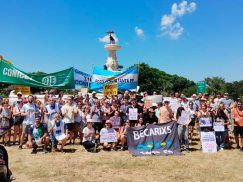 Jornada Nacional de Protesta de ATE CONICET en Santa Fe