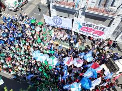 El Frente de sindicatos estatales de la provincia entregó una declaración en  conjunto al Ministro de Trabajo de la Provincia 