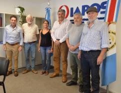 ATE se reunió con las autoridades del IAPOS