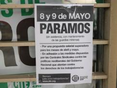 Con contundencia se cumple la segunda jornada de paro en la Administración Pública