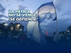 12J: Concentración en rechazo de la  Ley Bases
