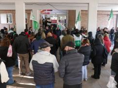 Jornada de Protesta en el Ministerio de Igualdad y Desarrollo Humano