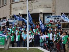 Se realizó una Jornada Nacional de Lucha en organismos nacionales