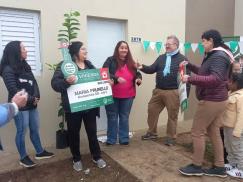 ATE entregó 2 viviendas en San Jorge