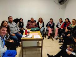 Reunión institucional en el Hospital SAMCo de Villa Constitución 