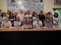 CONFERENCIA DE PRENSA DE LA CGT SANTA FE Y LA CTA SANTA FE