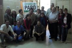 CON TOTAL ACATAMIENTO, SE REALIZÓ EL PARO EN LA DIRECCIÓN DE HIGIENE Y SALUD DEL TRABAJADOR