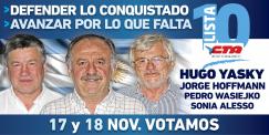 ACTO DE LA LISTA 10 DE LA CTA DE LOS TRABAJADORES CON LA PRESENCIA DE HUGO YASKY