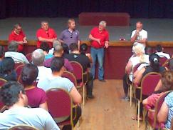 Visita de afiliados de Rosario