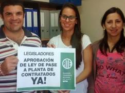 Buscate en los listados de trabajadores que están incluidos en los expedientes de pase a planta